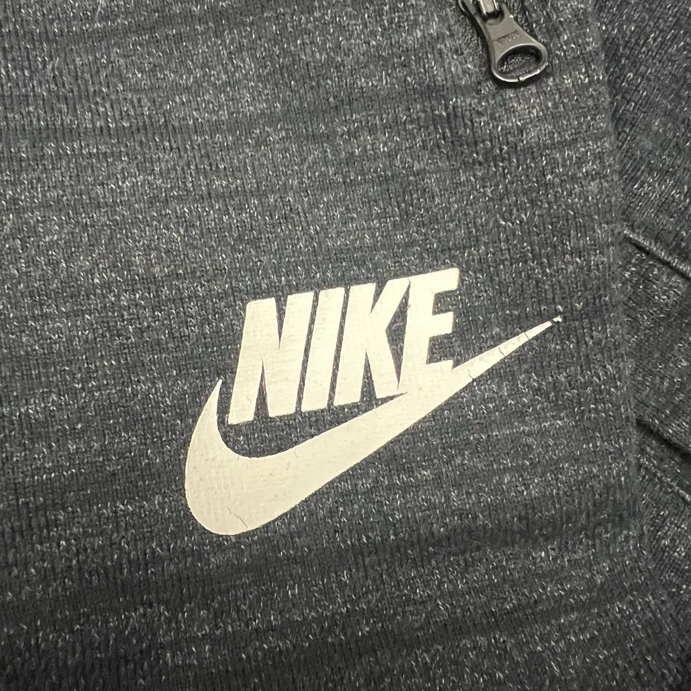 Nike Sportswear Advance Sweatpants Mens Large Charcoal Grey Knit Joggers Lounge - Picture 8 of 10